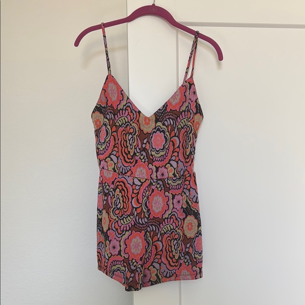 Zara Pink Fitted jumpsuit size S